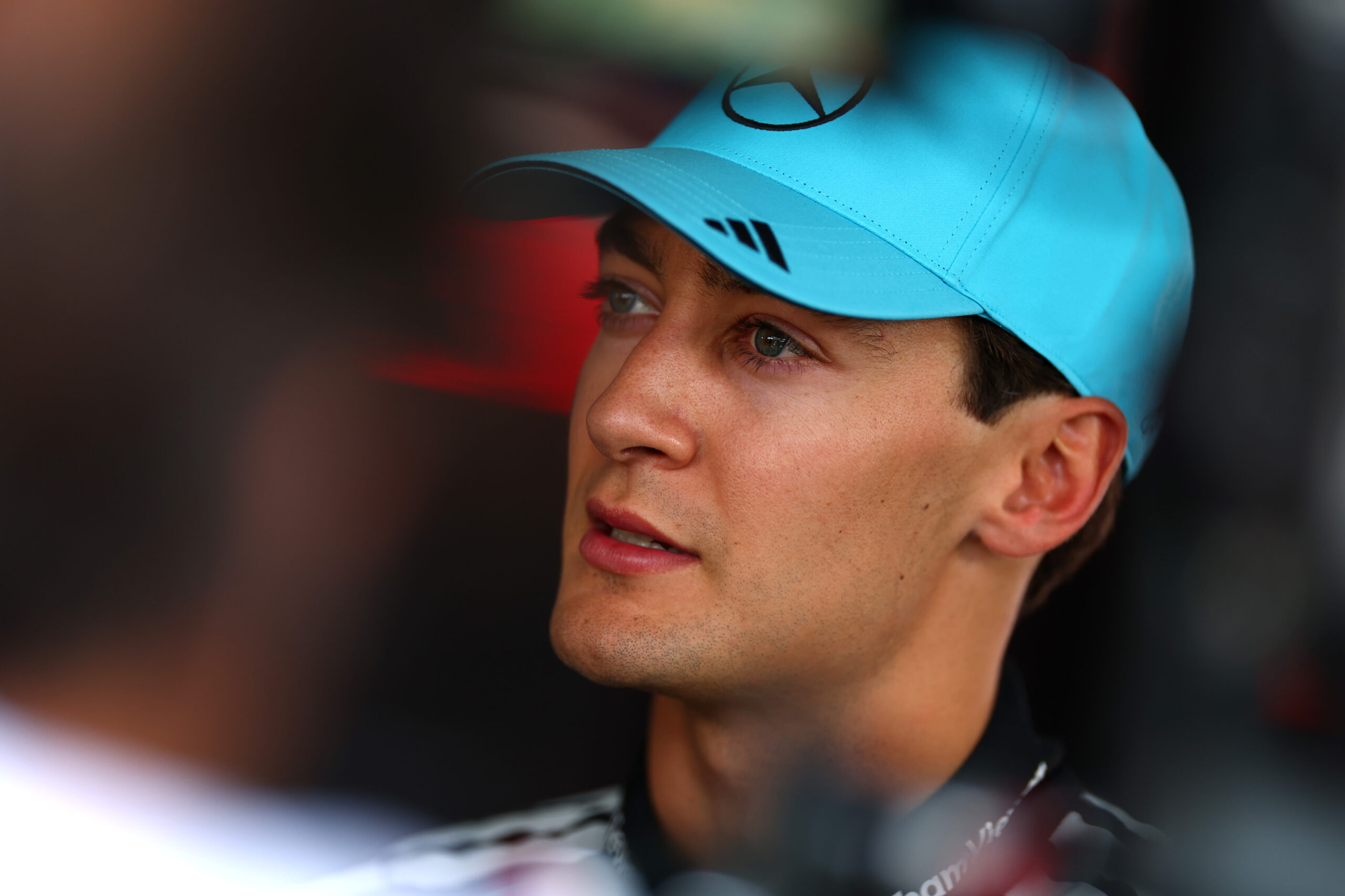 Russell Confident His Mercedes Seat Was Never at Risk 2 George Russell says he never feared losing his Mercedes seat amid Verstappen rumors