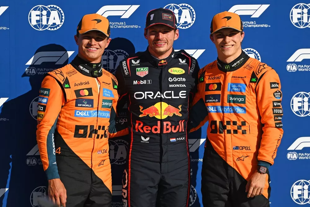 Oscar Piastri Reveals Key 'Generation' Difference After Hamilton Promise 3 McLaren team principal Andrea Stella in the paddock