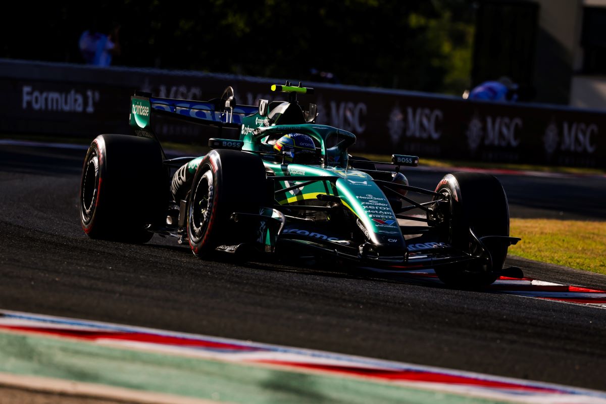 Aston Martin Earns Rare F1 Praise After Massive Performance Boost 3 Technical analysis imagery of Aston Martin’s Hungary upgrade