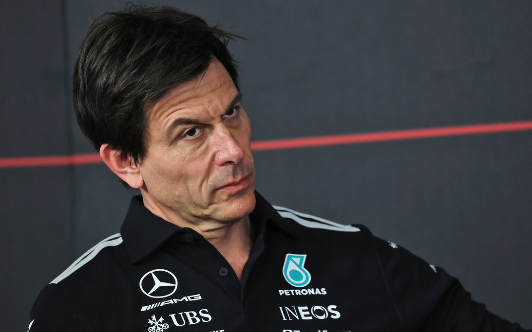 Toto Wolff Feels Superstitious as Kimi Antonelli Clinches First F1 Title 2 Toto Wolff during a race weekend as Kimi Antonelli emerges as a title contender