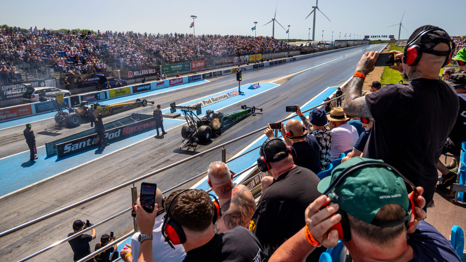 Exciting Triple 60th Anniversary Treat Awaits Santa Pod Fans at European Finals 2 Santa Pod Raceway European Finals and 60th anniversary celebration graphic