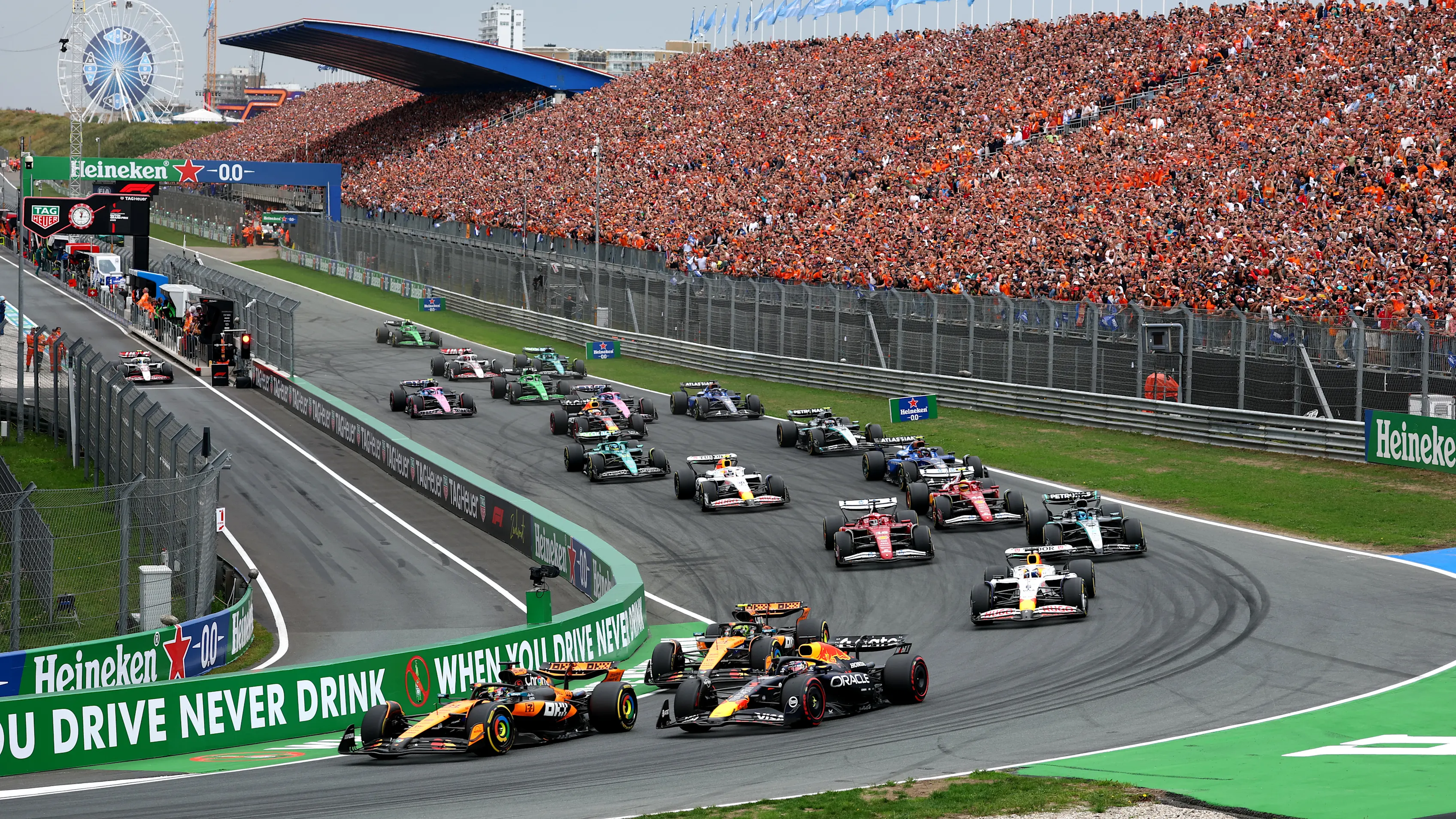 Key Insights and Highlights from Day One at F1 Dutch GP 2 Teams and drivers debrief at the Dutch Grand Prix paddock
