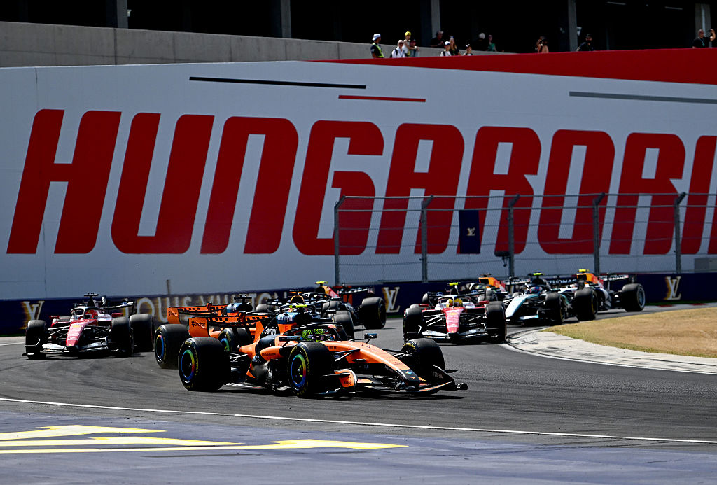McLaren Reacts to ‘Turning Point’ Moment After Hungarian GP Success 2 Lando Norris leads for McLaren at the Hungaroring