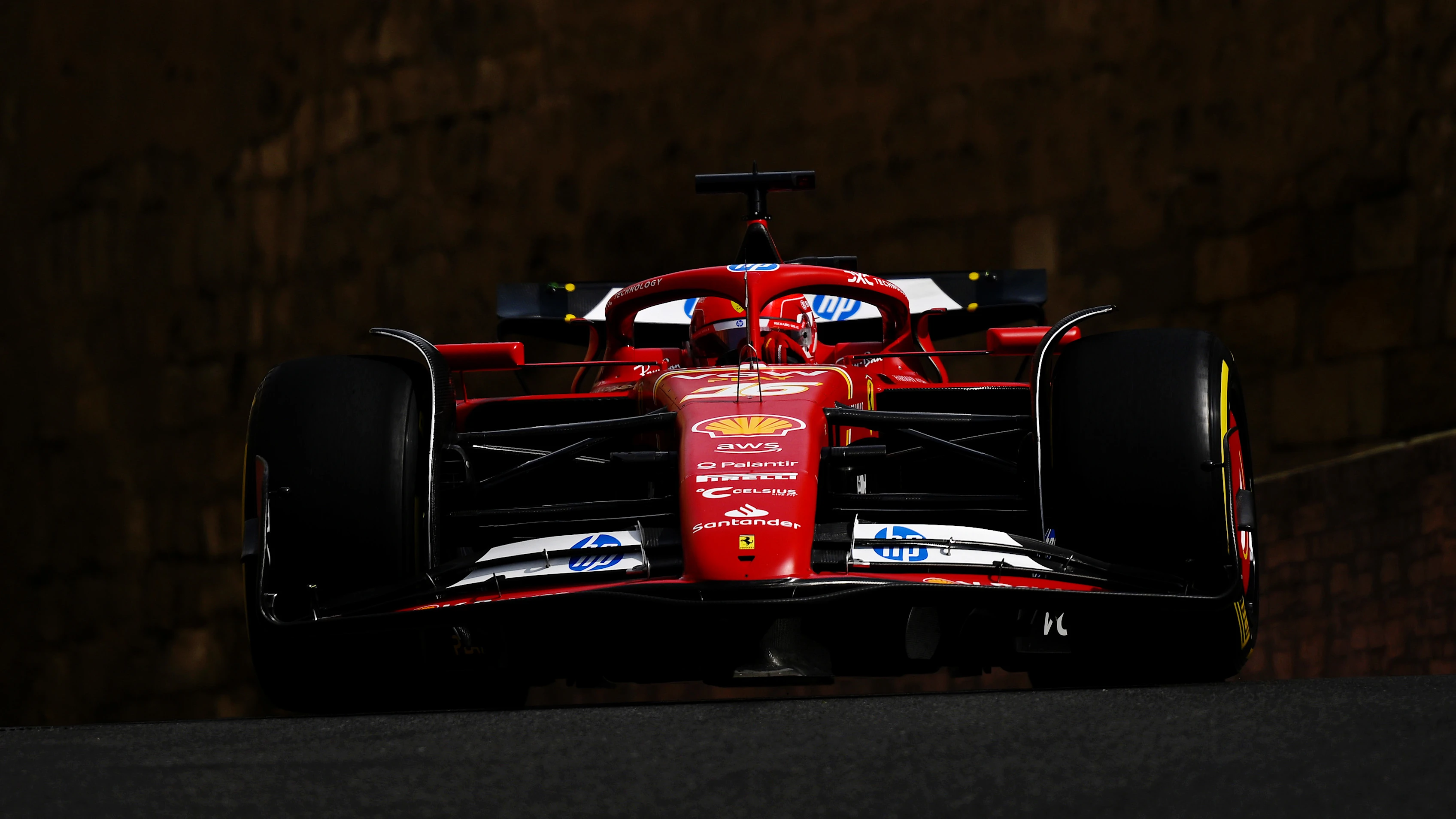 Top 6 F1 Tech Highlights to Watch at the Azerbaijan GP 2 Ferrari in action during Azerbaijan GP practice at Baku City Circuit