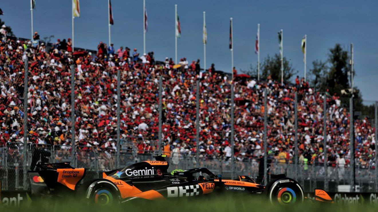 2026 F1 Italian GP Monza Free Practice 3 – Full Results & Highlights 3 Cars at Monza during final practice ahead of qualifying