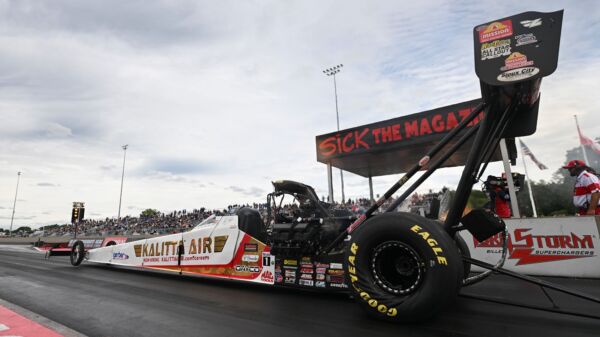 Shawn Langdon Sets NHRA Record with 346.95 MPH Fastest Pass 2 Shawn Langdon sets the NHRA Top Fuel speed record during the Great Lakes Nationals