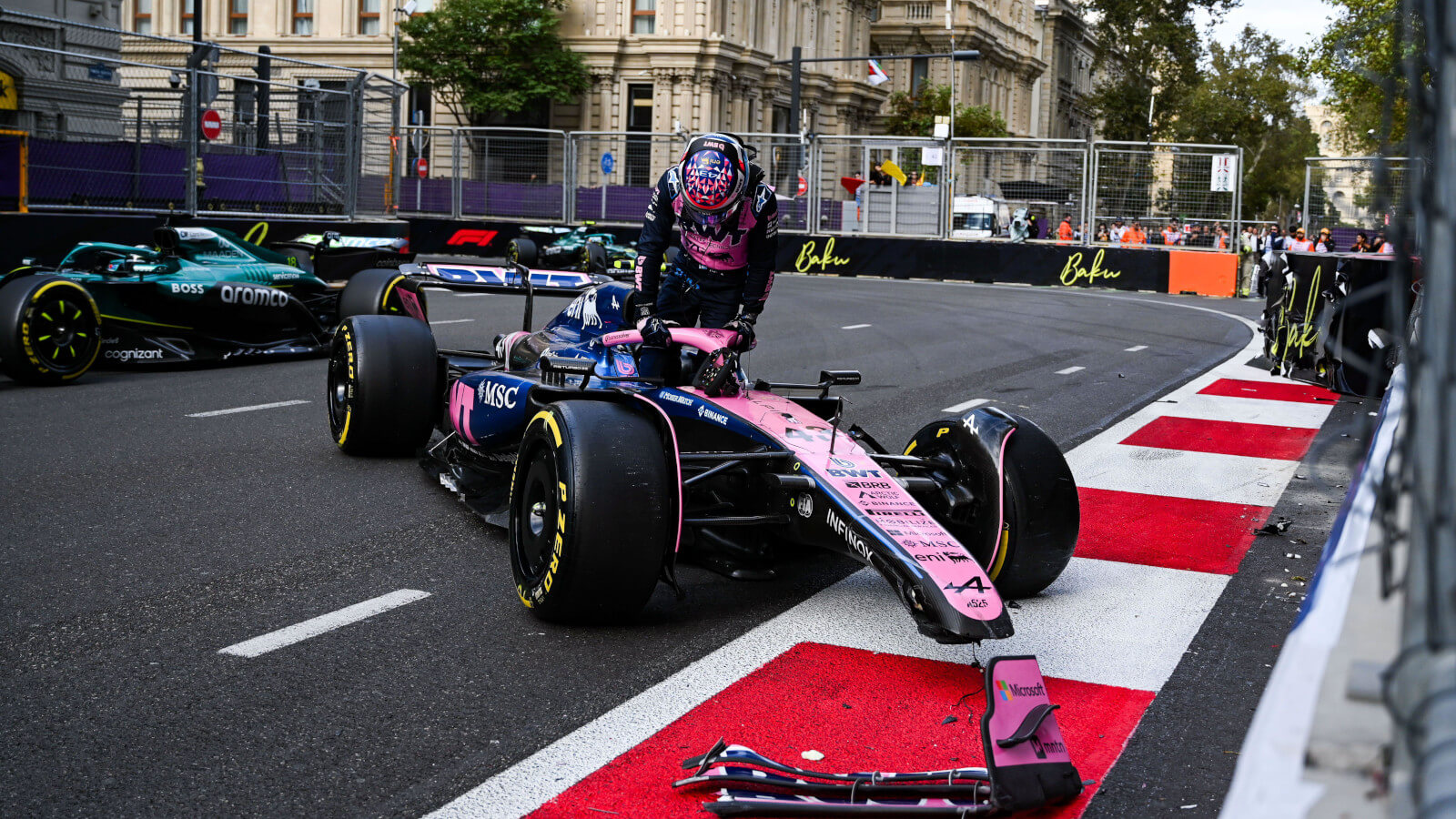 Franco Colapinto’s Fatal Error Triggers Multi-Car Crash in Baku 2 Alpine’s Franco Colapinto during the Azerbaijan Grand Prix weekend in Baku