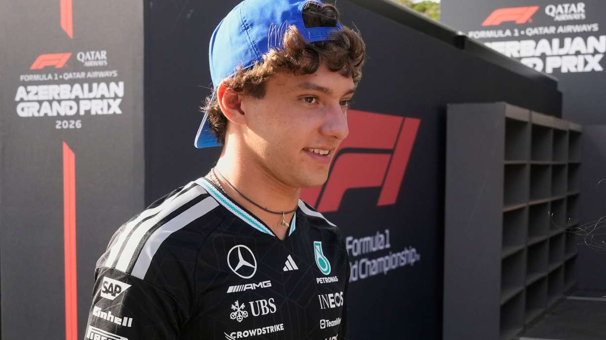 Kimi Antonelli Breaks Down Baku Crash That Changed F1 Title Race 2 Kimi Antonelli during Azerbaijan Grand Prix weekend in Baku