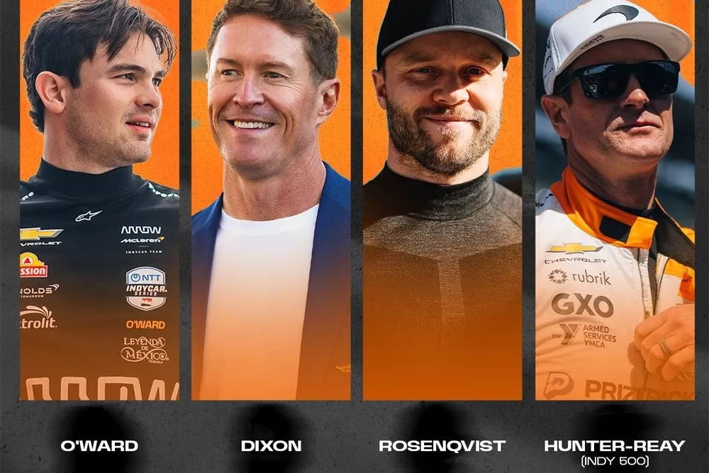 Scott Dixon to Race No. 6 and Felix Rosenqvist No. 7 with Arrow McLaren 3 Arrow McLaren confirms Scott Dixon and Felix Rosenqvist for 2027