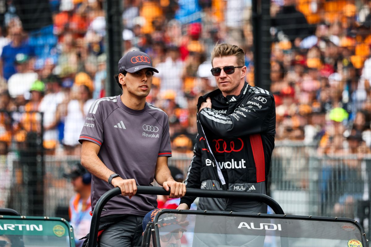 Bortoleto Shocked by Strange Baku Form After Early Q1 Exit 2 Audi’s Nico Hulkenberg and Gabriel Bortoleto during Baku qualifying