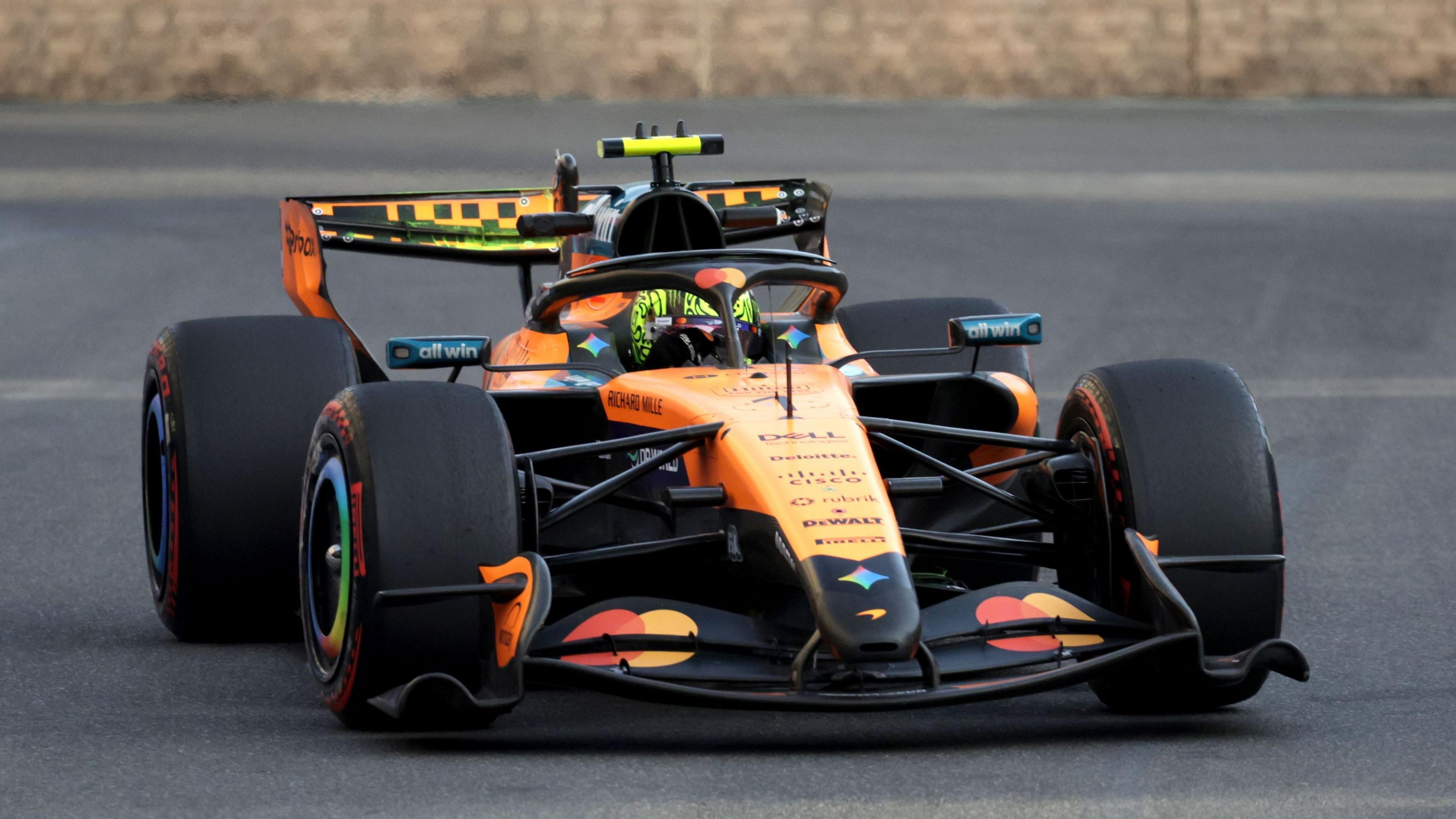 Baku Track Urgently Repaired Overnight After F1 Drivers’ Safety Complaints 3 George Russell during practice at the Azerbaijan Grand Prix weekend