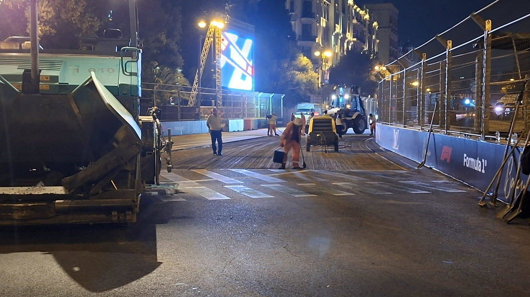 Baku Track Urgently Repaired Overnight After F1 Drivers’ Safety Complaints 2 Overnight repairs at Turn 7 of the Baku City Circuit after drivers raised safety concerns