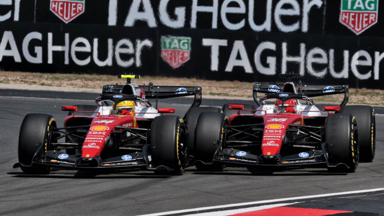 Charles Leclerc Shares Raw Frustration Over 'Over-Analysed' Hamilton Duels 2 Charles Leclerc and Lewis Hamilton battle during the Italian Grand Prix at Monza