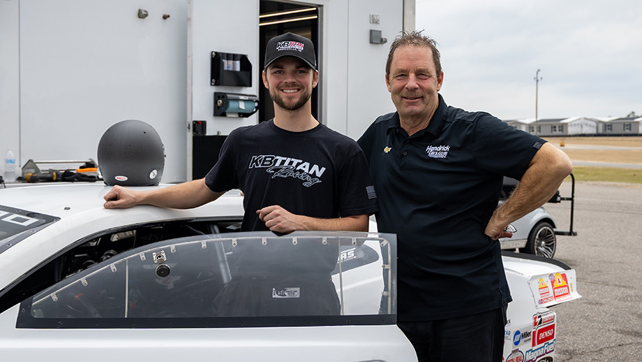 Pro Stock Rookie Cody Anderson Wins First Final with Family Support 3 Cody Anderson prepares for Pro Stock race day during his rookie season