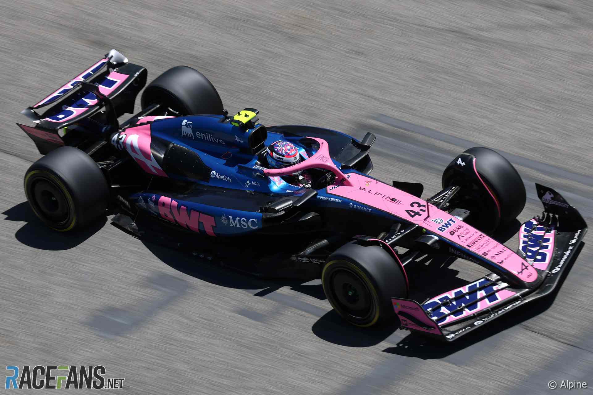 Franco Colapinto Issues Sincere Apology After Intense Fight with Verstappen 3 Colapinto’s Alpine slides into the gravel at Lesmo 1 during the Italian Grand Prix restart