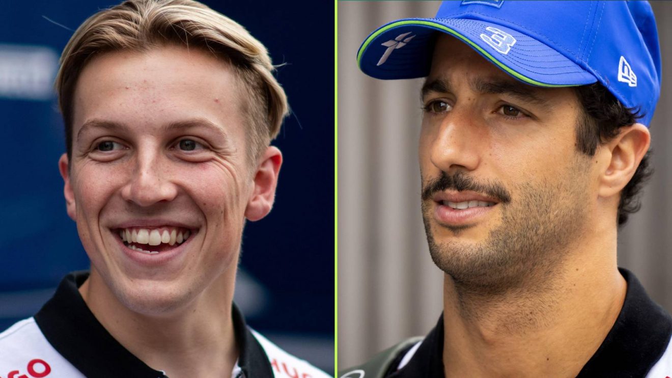 Lawson Reflects on His Red Bull Journey as He Rejoins Racing Bulls 3 Daniel Ricciardo and Liam Lawson pictured together amid Red Bull driver market discussions