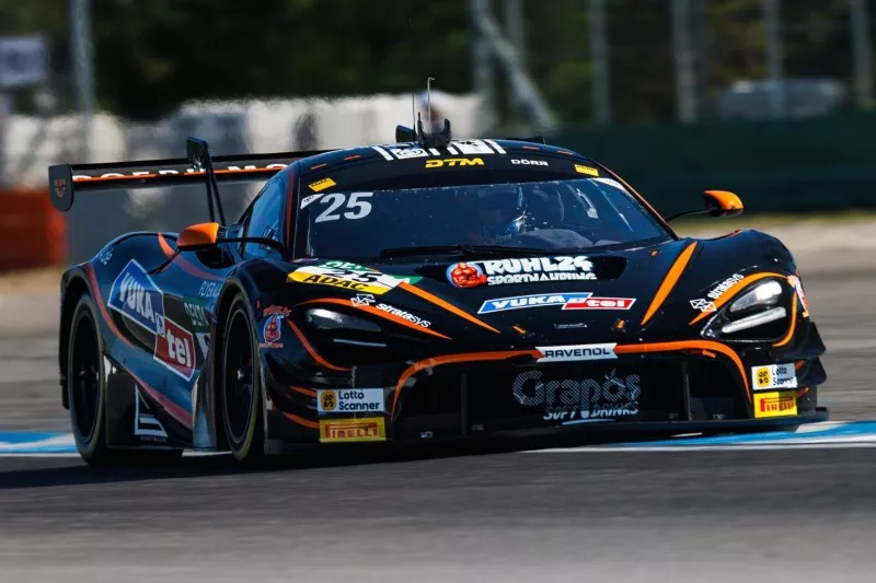 DTM Hockenheim Test: McLaren Leads as Comtoyou Shocks Fans 2 DTM Hockenheim test action at Hockenheimring