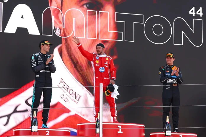 Lando Norris Set to Surpass George Russell in 2026 F1 Rankings 3 Graphic of 2026 F1 drivers’ standings after the Spanish Grand Prix