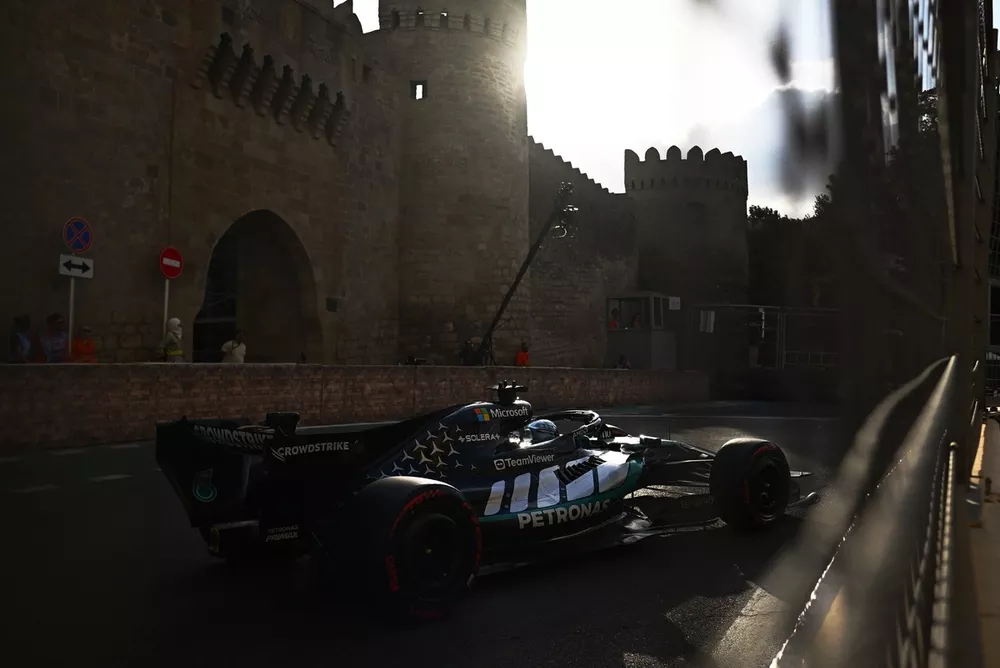 F1 Azerbaijan GP Saturday: Full Schedule, Weather Update & Viewing Guide 2 George Russell on pole position at Azerbaijan Grand Prix qualifying