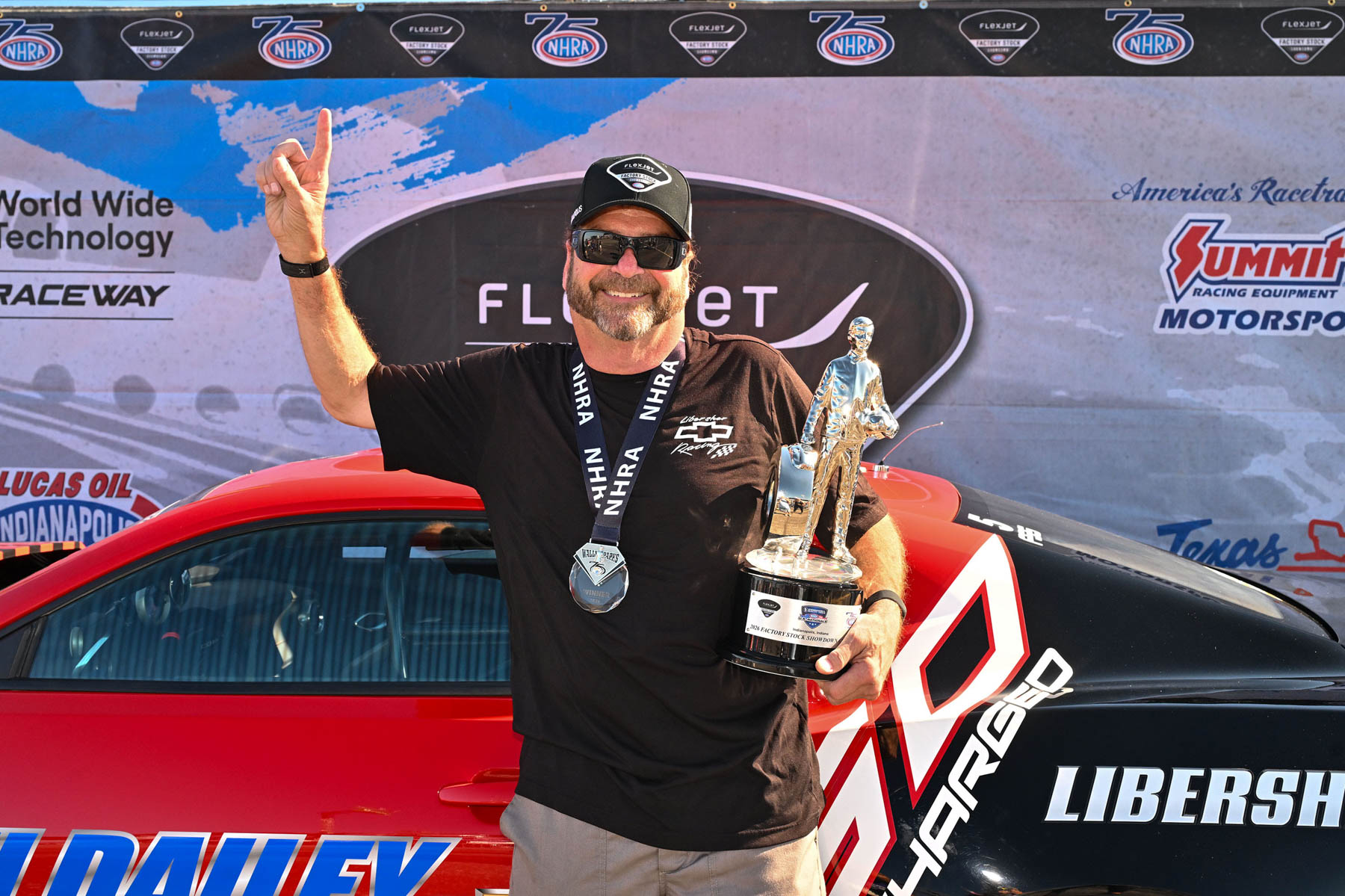 Scott Libersher Clinches Thrilling Flexjet Factory Stock Win at NHRA U.S. Nationals 3 Factory Stock Showdown highlights during the NHRA U.S. Nationals weekend