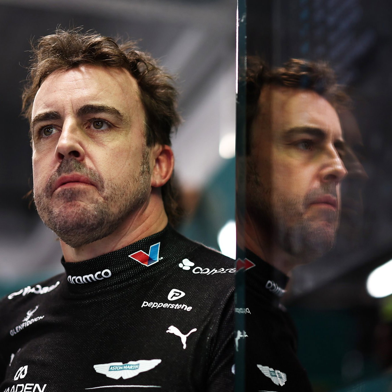 F1 Champion Shares Fernando Alonso Hopes Before Tough Future Choice 3 Alonso in the Aston Martin garage amid uncertainty over his future