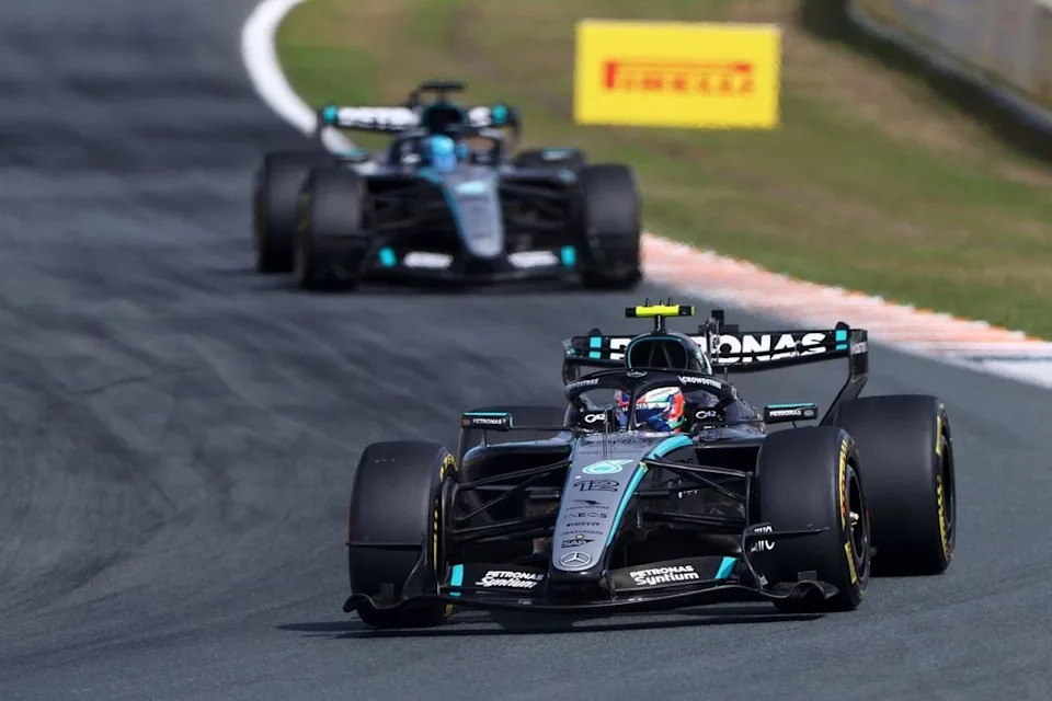 Grosjean Reveals How Mercedes’ Support Boosted Antonelli’s Success 3 George Russell and Mercedes leadership during the 2026 campaign