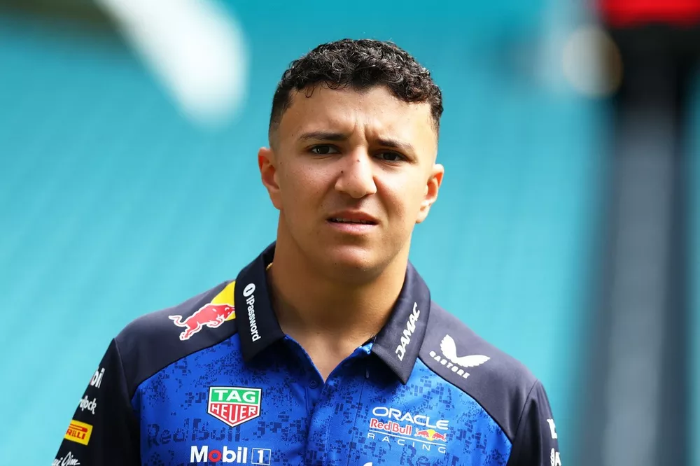 Isack Hadjar Pushes Back Against Red Bull Rules: ‘I’m Not a Child’ 2 Isack Hadjar speaks to media after injury announcement