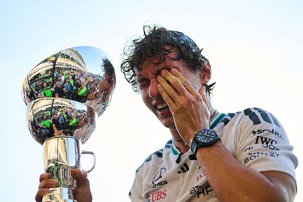 How Antonelli Triumphed to Close the Circle at Monza 3 Antonelli celebrates a historic home win at Monza