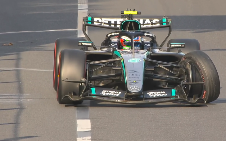 Kimi Antonelli Shockingly Crashes Out in Baku Qualifying 2 Kimi Antonelli's Mercedes after Turn 1 qualifying crash in Baku