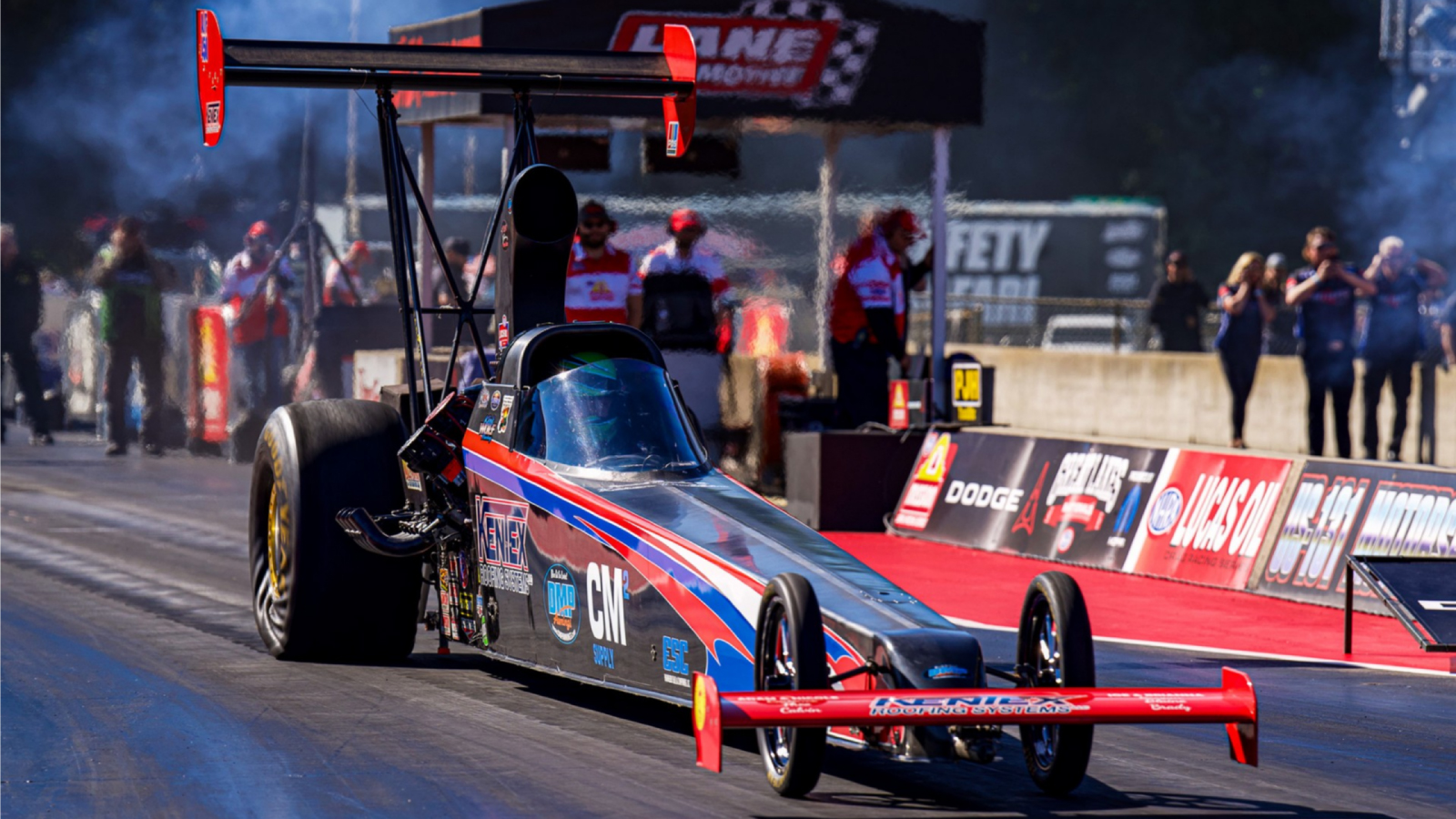 Kirk Wolf and Dubbin Motorsports Dominate Rain-Shortened Great Lakes Nationals 2 Kirk Wolf and Dubbin Motorsports Top Alcohol dragster at US 131 Motorsports Park