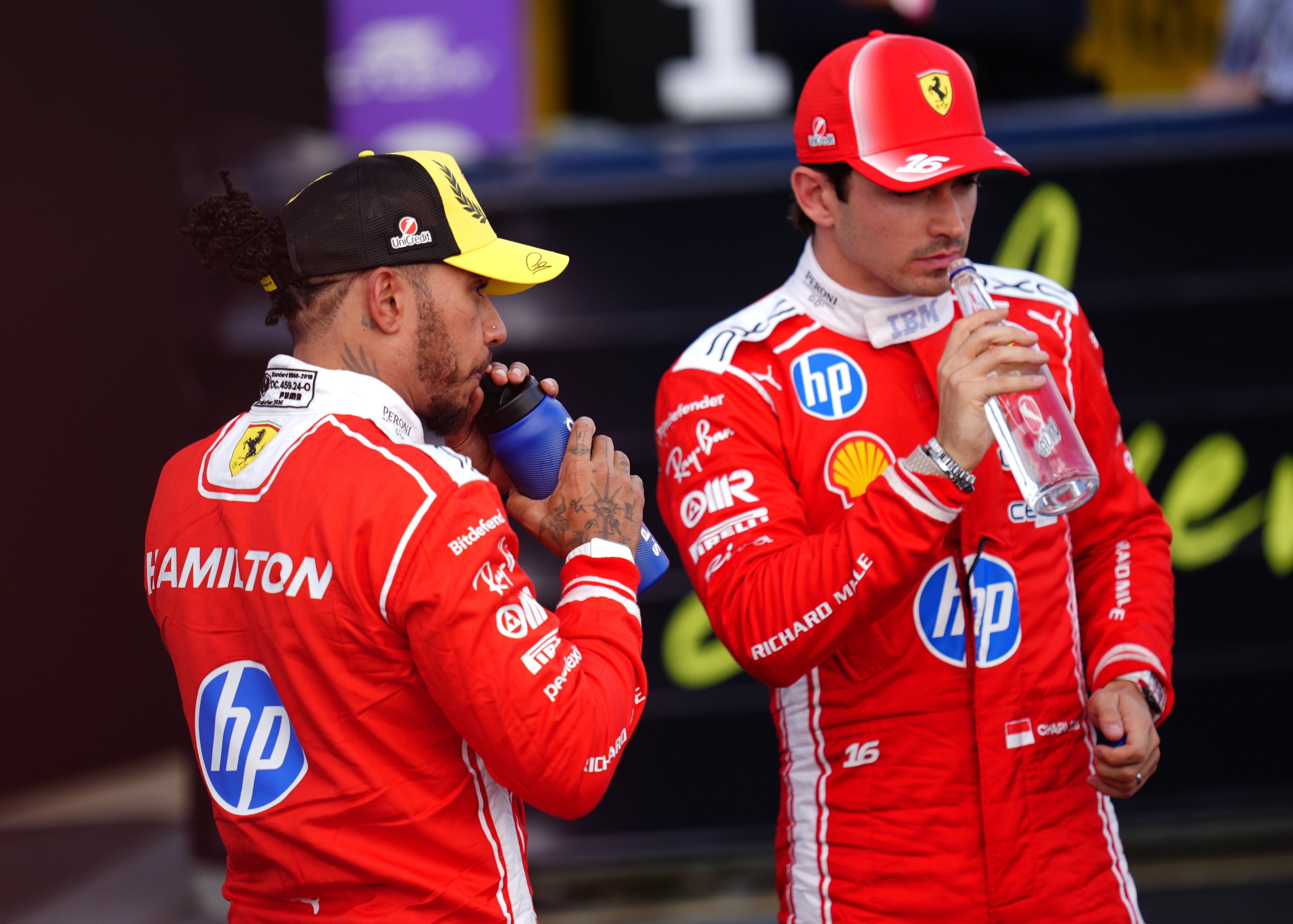 Charles Leclerc Shares Raw Frustration Over 'Over-Analysed' Hamilton Duels 3 Lewis Hamilton in Ferrari colours as intra-team rivalry intensifies