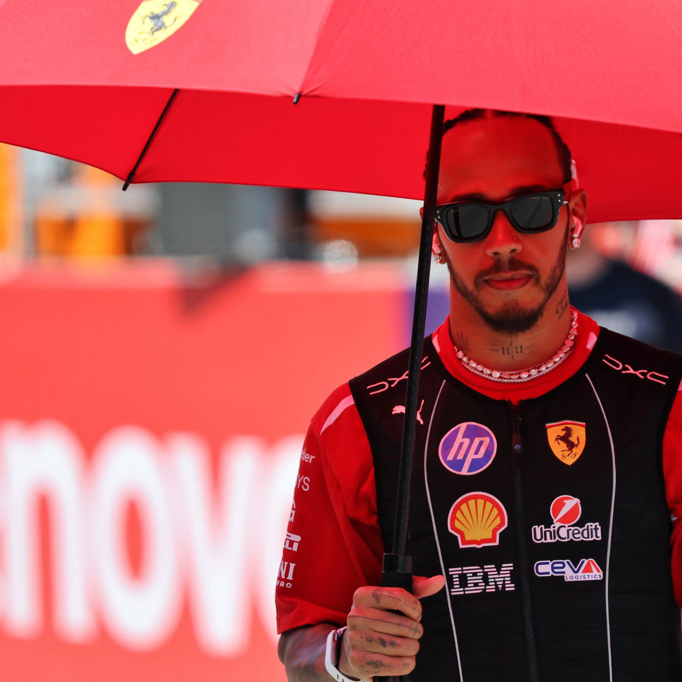 Lewis Hamilton Raises Alarm Over Growing Ferrari Gap 3 Ferrari mechanics prepare Hamilton’s SF-26 amid setup changes during Monza practice