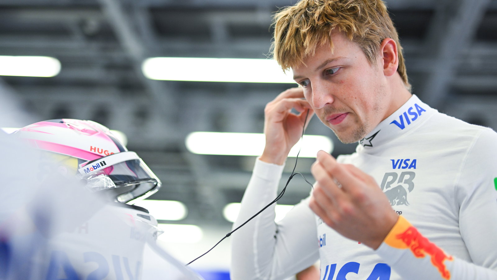 What’s Next for Lawson After His Red Bull Journey? 3 Liam Lawson prepares in the Red Bull garage