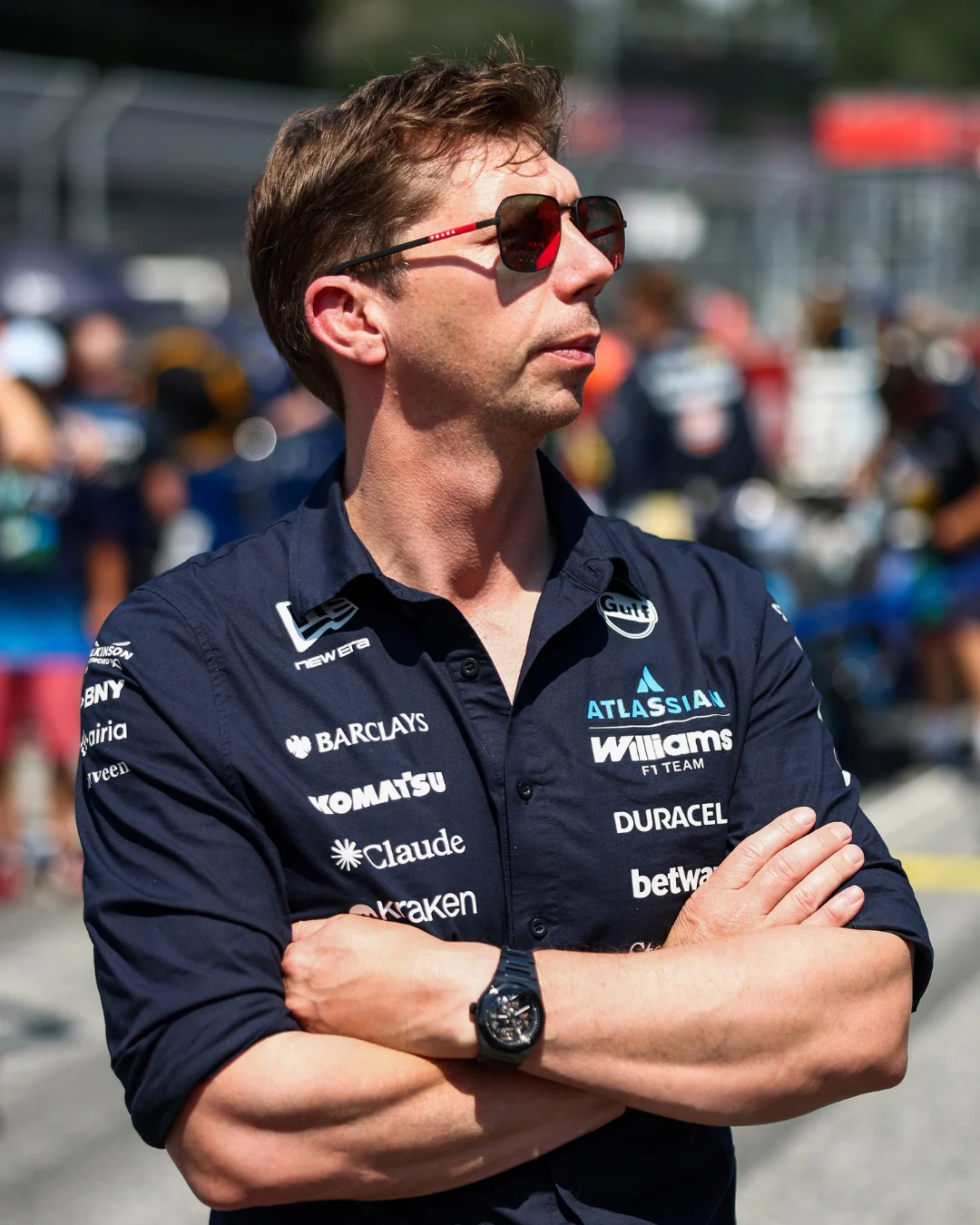What’s Next for Williams After Mixed Results in Baku B-Spec 3 Williams mechanics work on the FW48 B-spec during the Baku weekend