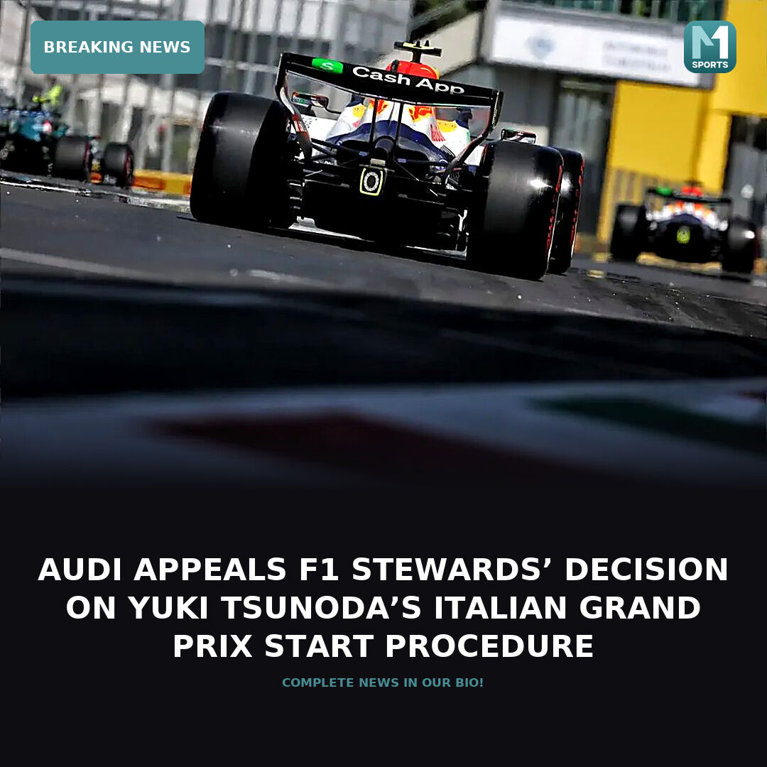 Audi Files Urgent Appeal Against Tsunoda Race Decision 3 Audi files appeal over stewards’ decision related to Yuki Tsunoda at the Italian Grand Prix