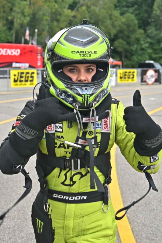 Maddi Gordon Highlights Key Wins at First NHRA Great Lakes Nationals 2 Maddi Gordon drives the Carlyle Tools Top Fuel dragster at U.S. 131 Motorsports Park during the Great Lakes Nationals weekend.
