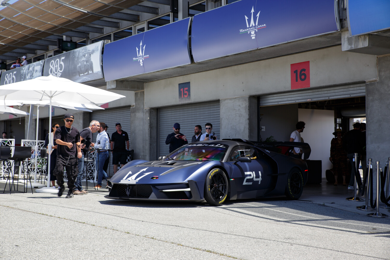 Thrilling (De)Livery Action Unfolds at Laguna Seca 2 Maserati MCXtrema track image (illustrative)
