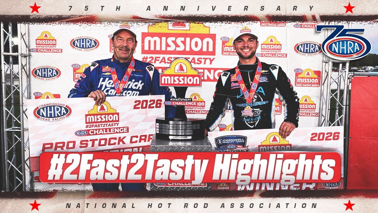 Prock, Pruett, Anderson & Herrera Triumph at Mission #2Fast2Tasty Challenge NHRA U.S. Nationals 2 Mission #2Fast2Tasty Challenge highlights at the Cornwell Quality Tools NHRA U.S. Nationals