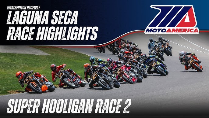 Epic Four-Way Battle for Second Ignites Sunday Showdown at Laguna Seca 2 Racing action at Laguna Seca