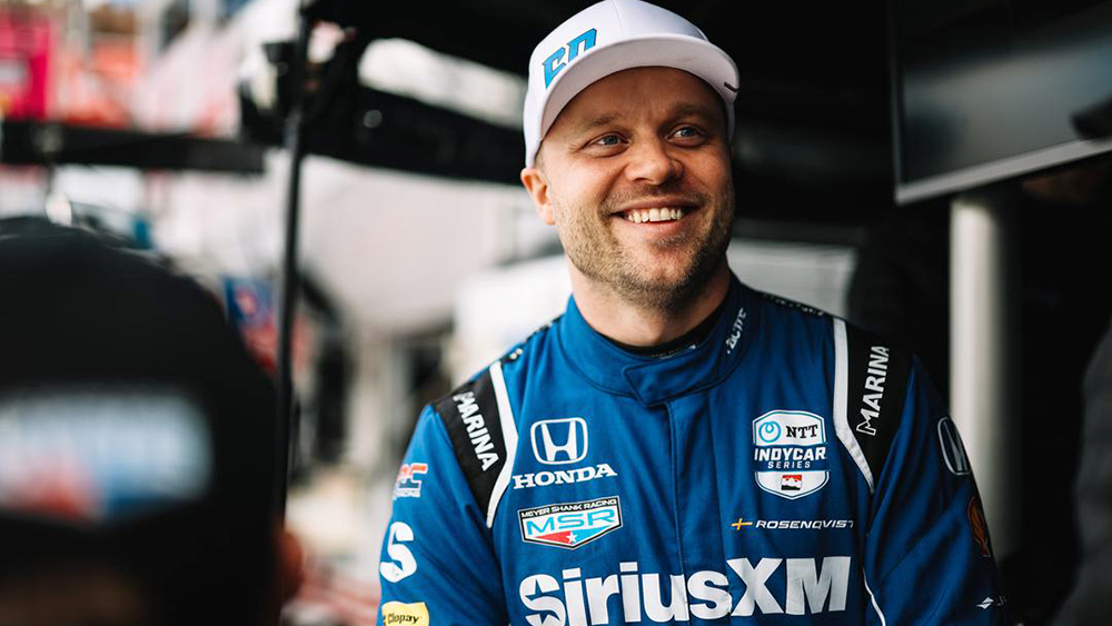 Felix Rosenqvist Shows Consistent Speed in Emotional MSR Farewell 3 Felix Rosenqvist during qualifying, showing consistent speed with Meyer Shank Racing
