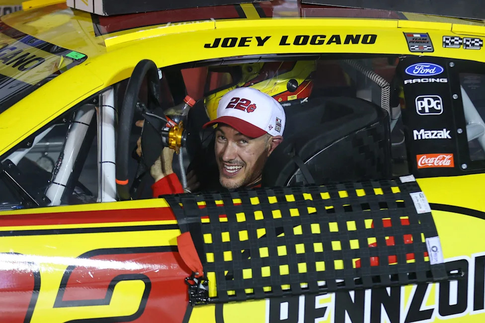 Joey Logano Claims Kansas Pole, Sparking Another #4theHaters Debate 2 Joey Logano awarded the Kansas pole after rain forces the NASCAR metric to set the grid