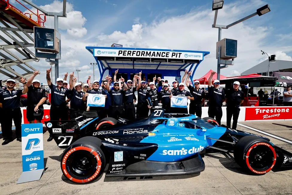 Josef Newgarden Eager to Race at Bristol Despite Slim Chances 3 Josef Newgarden on the grid during Nashville IndyCar weekend