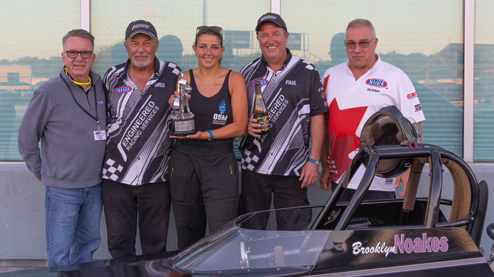 Noakes and Elliott Dominate Quick 32 Sportsman Series on Labour Day Weekend 2 Brooklyn Noakes and Jory Elliott split Quick 32 Sportsman Series wins at Toronto Motorsports Park