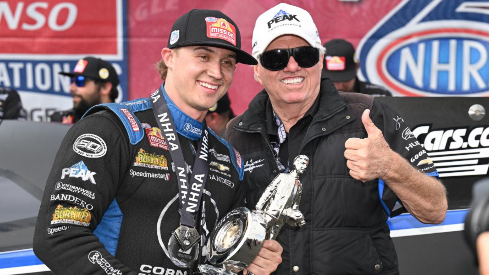 One Year After Top Fuel Return, Vandergriff Battles for Funny Car Title 2 Jordan Vandergriff enters Indy in a tight Funny Car title fight