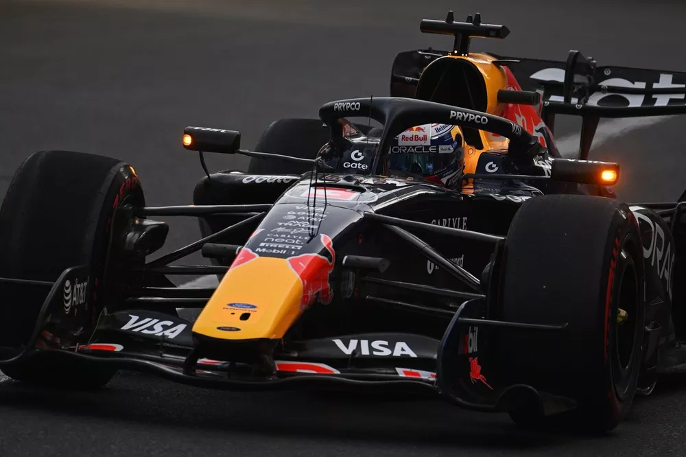 Red Bull Finally Solves Max Verstappen’s Long-Standing Car Problem 2 Red Bull RB22 in Baku as the team targets a rear-end degradation fix