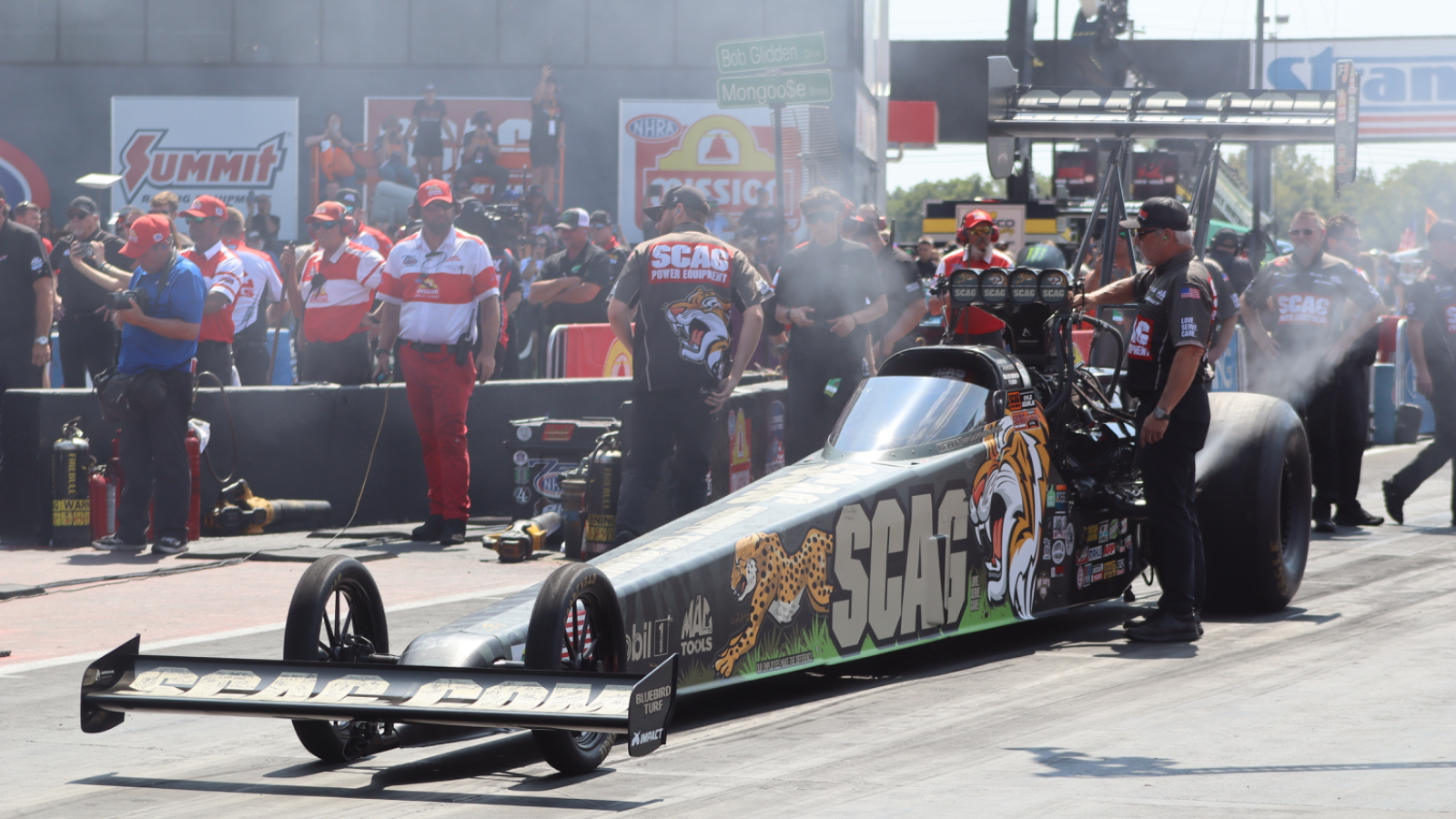SCAG Racing Fired Up for Countdown to Championship After NHRA U.S. Nationals 2 SCAG Racing prepares for NHRA Countdown after U.S. Nationals at Indianapolis