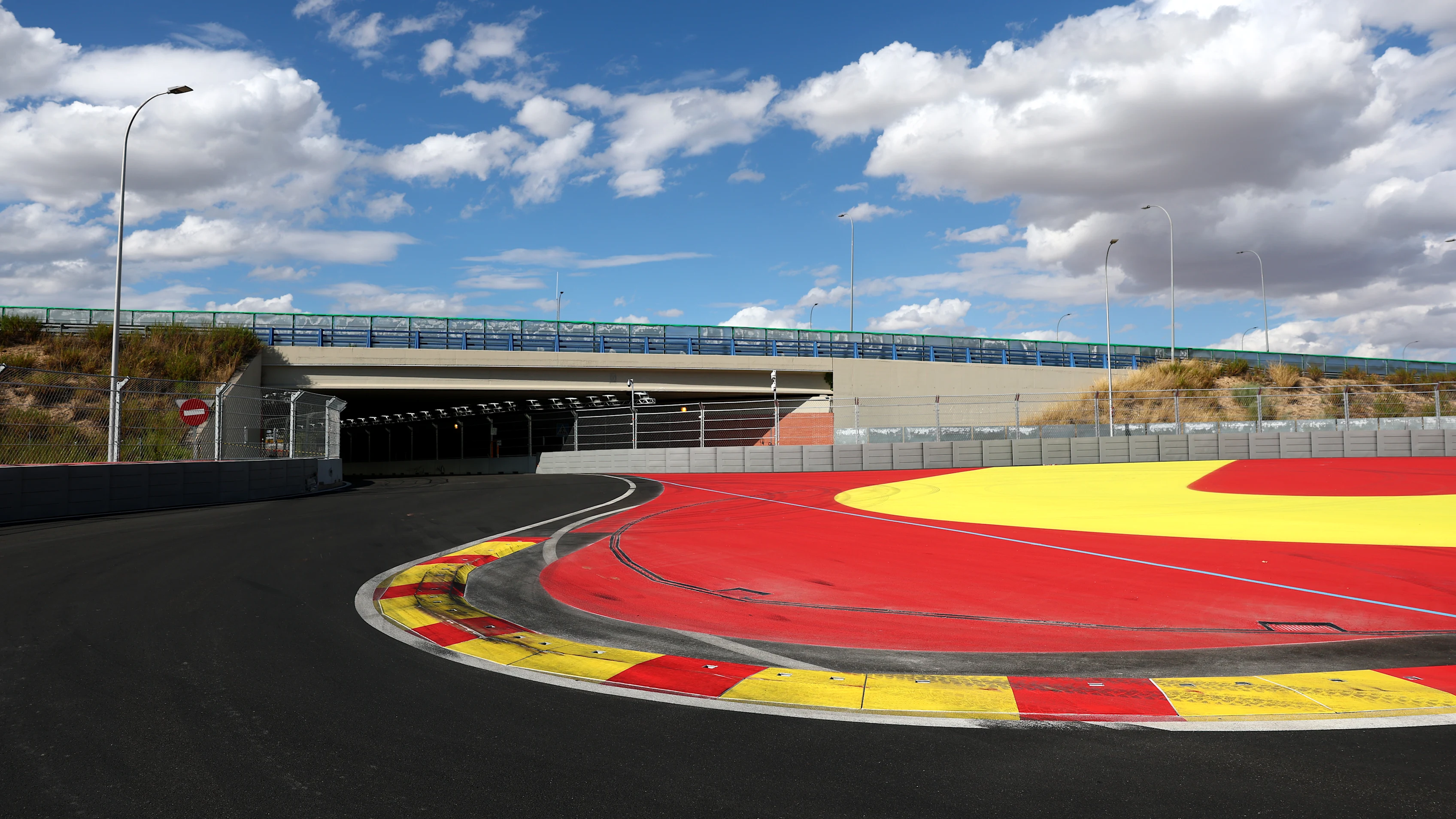 Stream the 2026 Spanish Grand Prix Live on F1 TV Premium 2 F1 cars at the Madring circuit for the 2026 Spanish Grand Prix