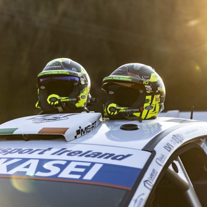 WRC Set to Launch Helmet Camera Trial at Season Finale 3 Driver perspective from helmet camera during rally testing