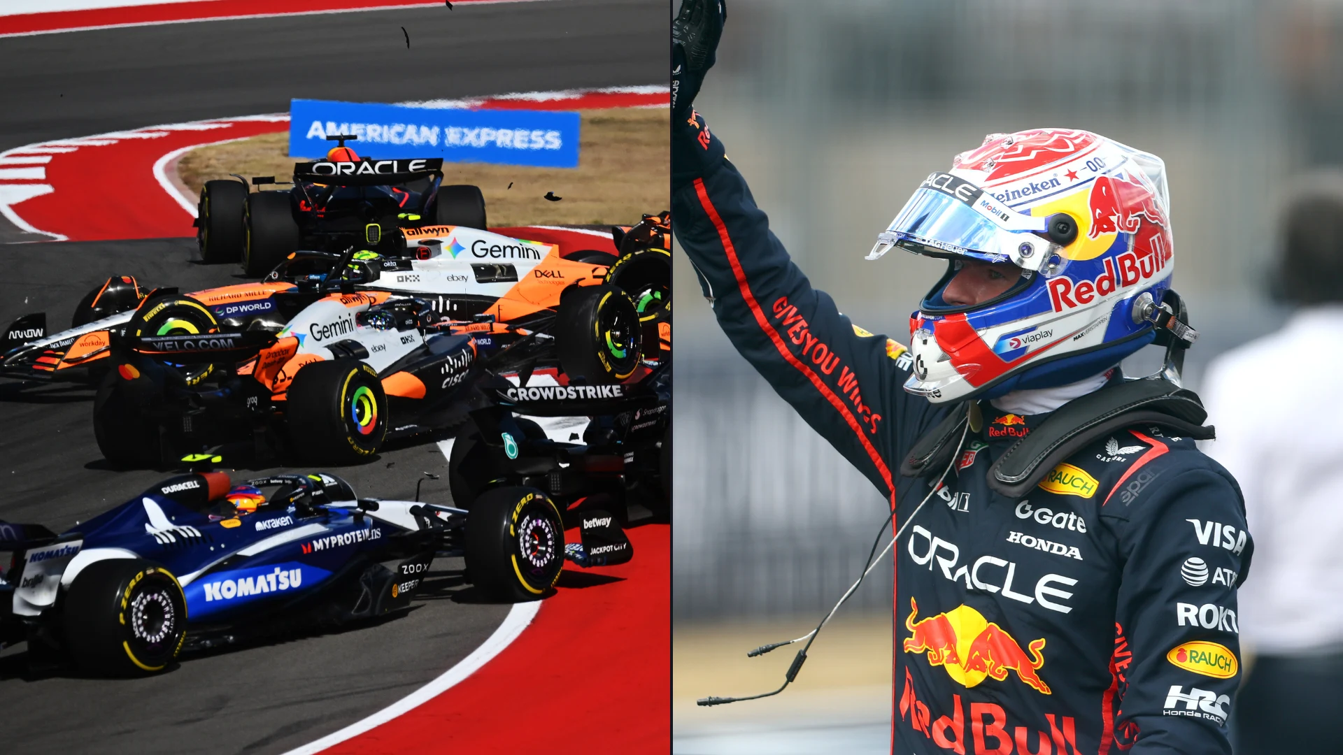 F1 Sprint Shocks with Dramatic Eight-Car Retirement Chaos 3 Max Verstappen in sprint action