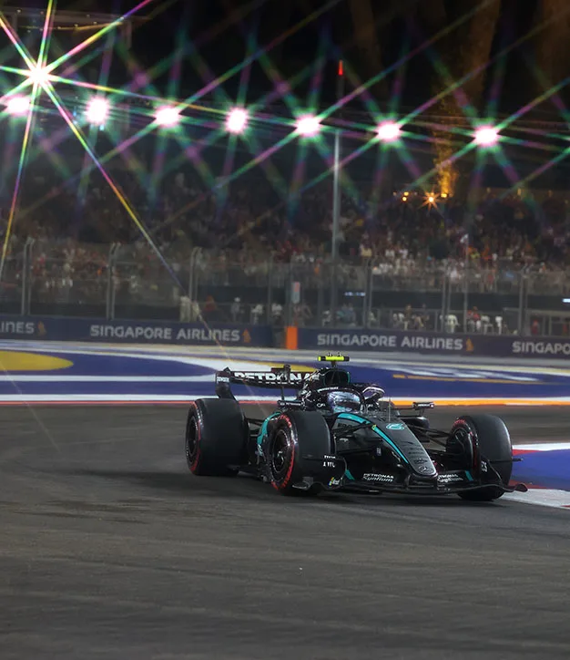 Singapore Crisis Threatens To Spark Strategic Chaos For F1 Teams 3 Mercedes-AMG F1 prepares during Singapore GP sprint Saturday